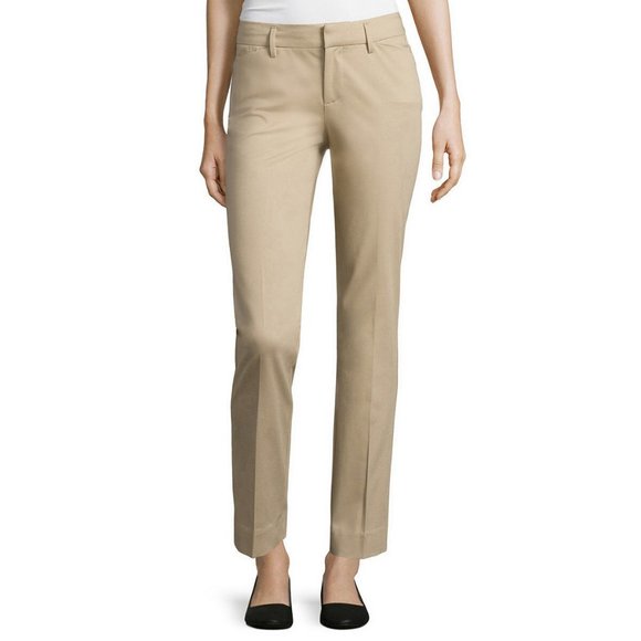 Women's Ankle Pants Stylus Slim Fit Stretch Twill size 2, 16 NEW - Picture 1 of 3